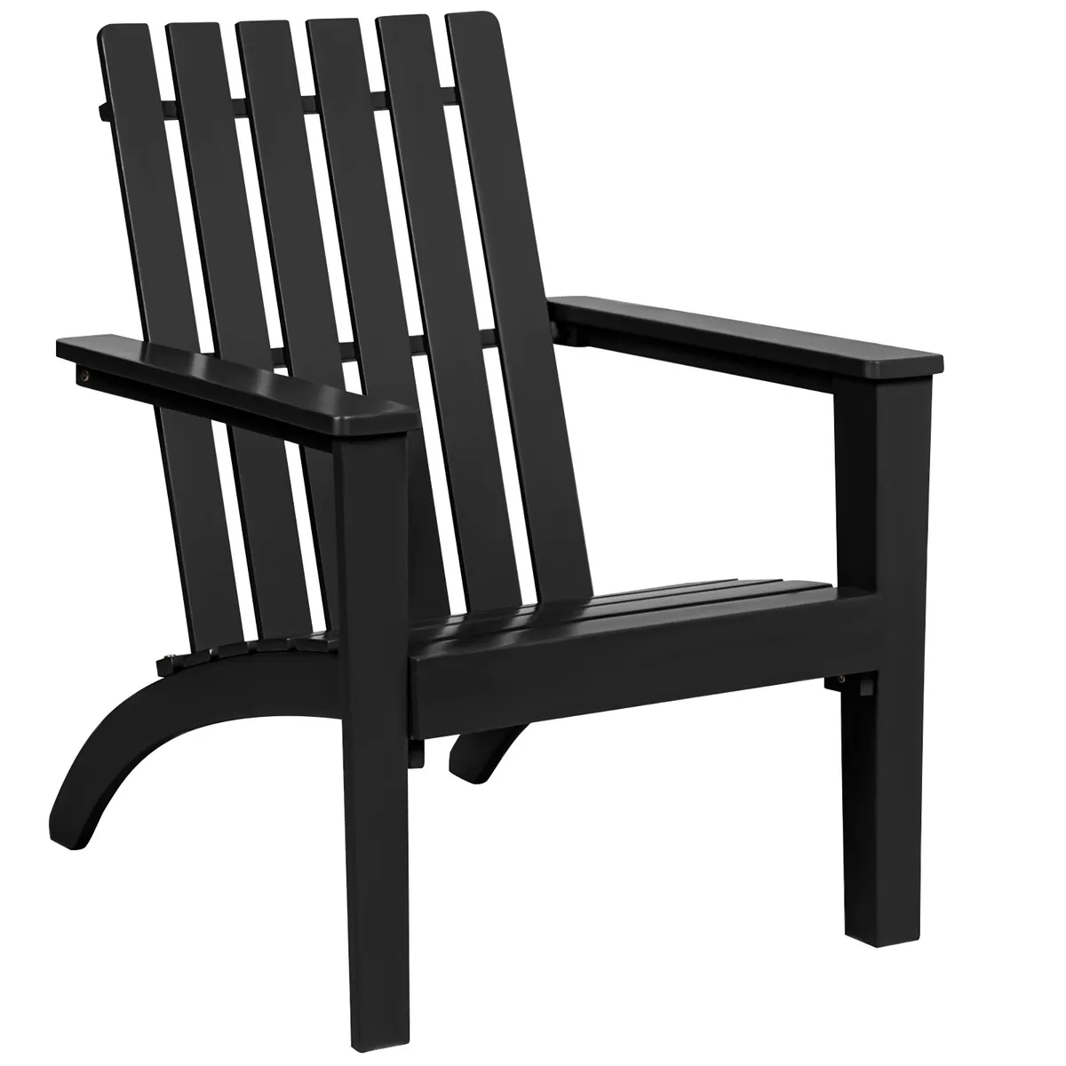 Costway Costway Patio Adirondack Chair Acacia Wood Black — product photo