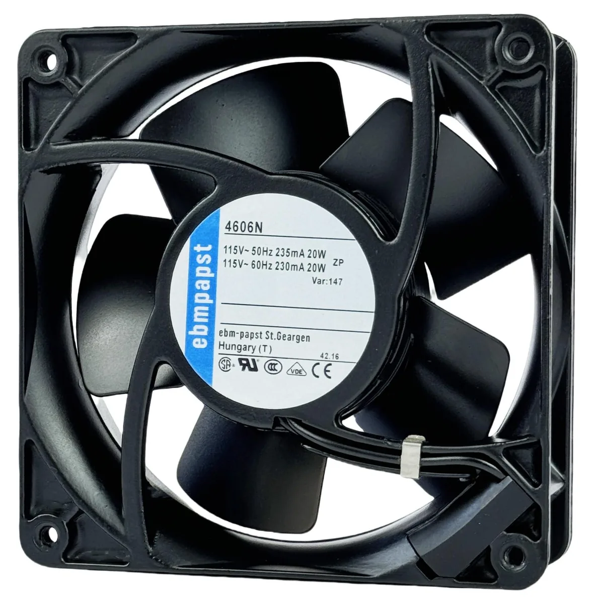 Vszerda Vszerda 4606N 120x120x38mm 115V AC 2950 RPM case fan — product photo
