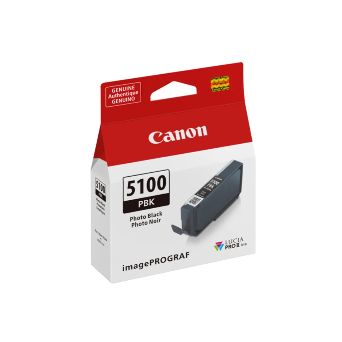 Canon Canon 6952C002 PFI-5100 14.4ml Photo Black ink cartridges (genuine brands) — product photo