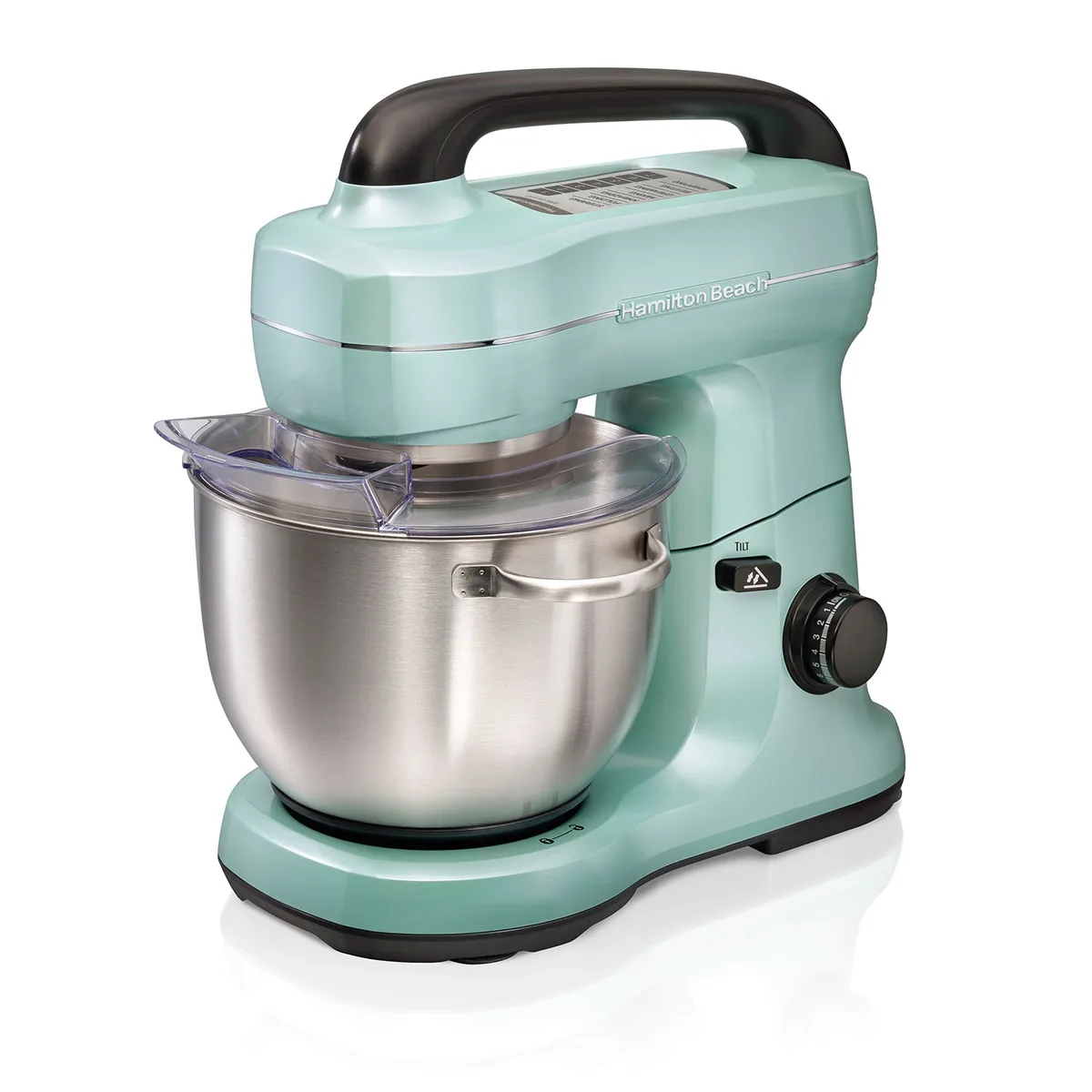 Hamilton Beach Hamilton Beach 63397 4 Quart Stand Mixer Aqua — product photo
