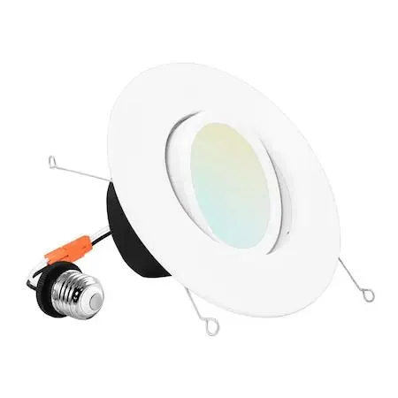 Luxrite Luxrite LR23043 Gimbal LED Recessed Lighting 5 CCT Selectable — product photo