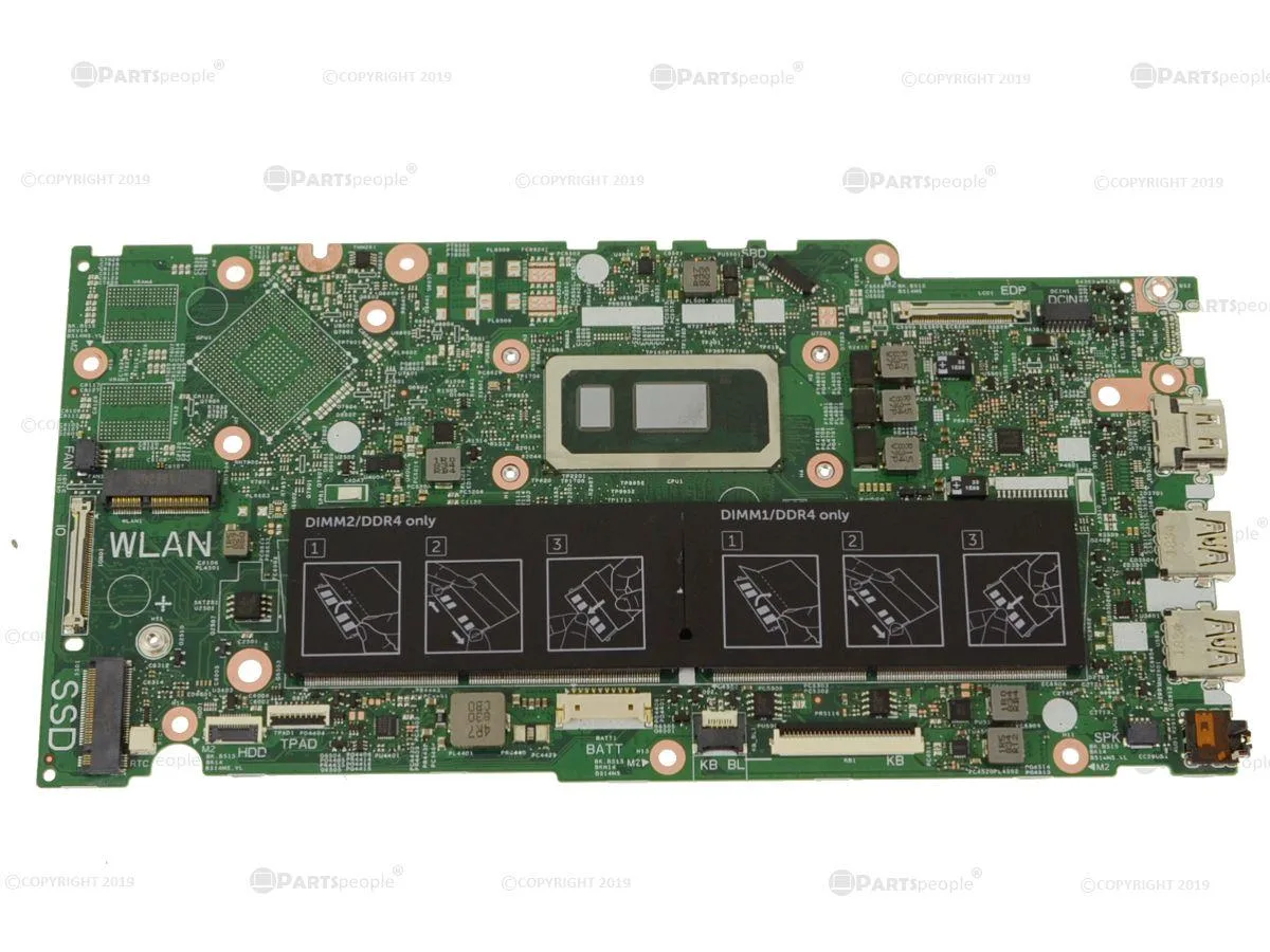 DELL DELL Inspiron 5481 2-in-1 Motherboard Core i3 2.1GHz 4K49R — product photo