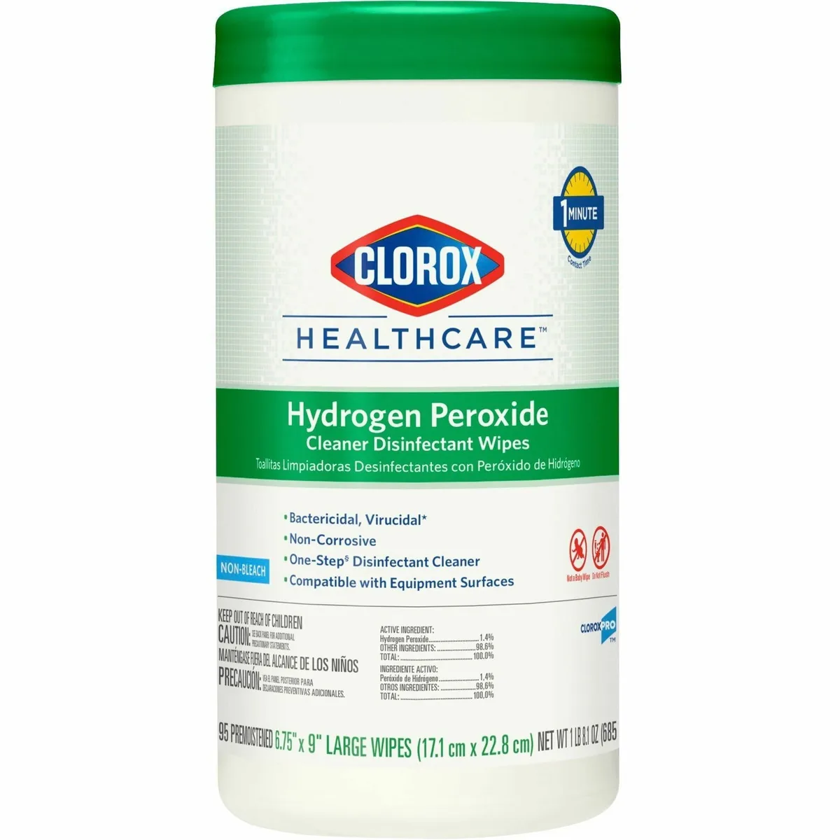 Clorox Clorox CLO30824 Cleaning Wipes 95 Count — product photo