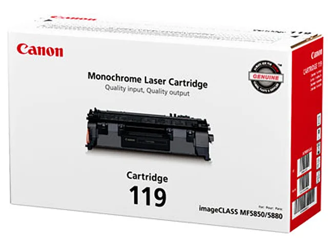 Canon Canon 3480B001 CRG 119 II Black Toner Cartridge 6400 Pages — product photo