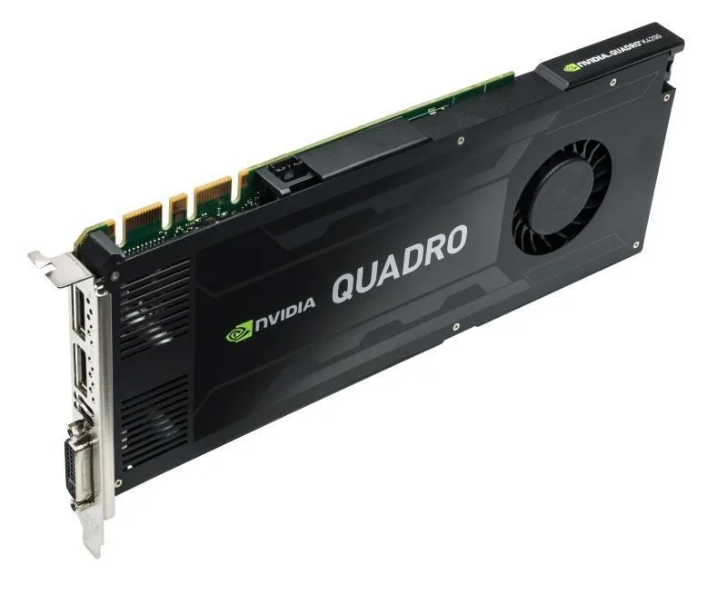 NVIDIA NVIDIA Quadro K4200 4GB GDDR5 256-bit PCI Express 2.0 x16 Full Height workstation graphics card — product photo