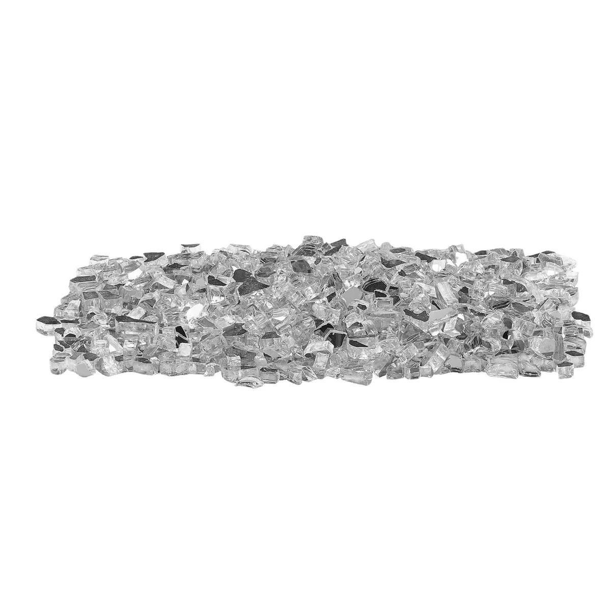 VEVOR VEVOR Fire Glass 10 lbs 4.5 kg 12.7 mm Clear — product photo