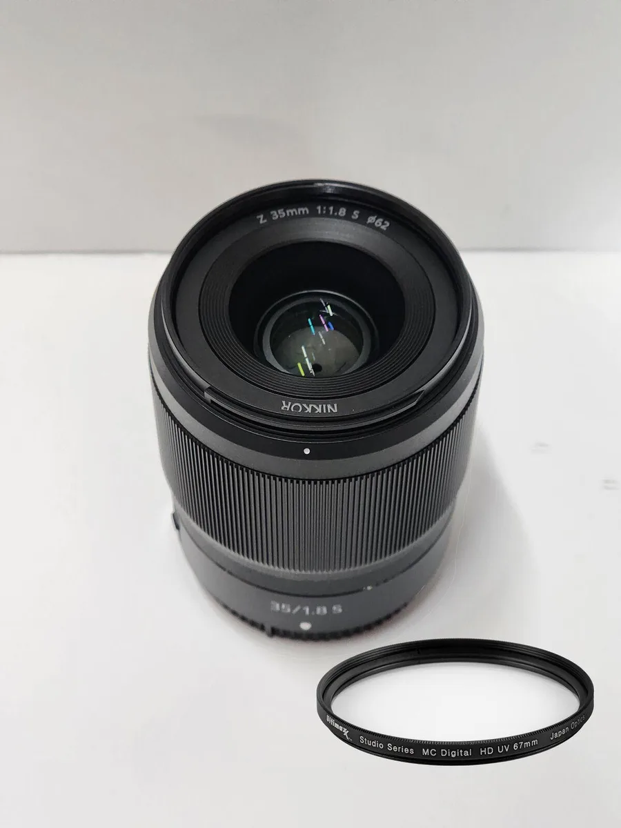 Nikon Global Nikon Global NIKKOR Z 35mm f/1.8 S Lens 20081 + 62mm UV Filter — product photo