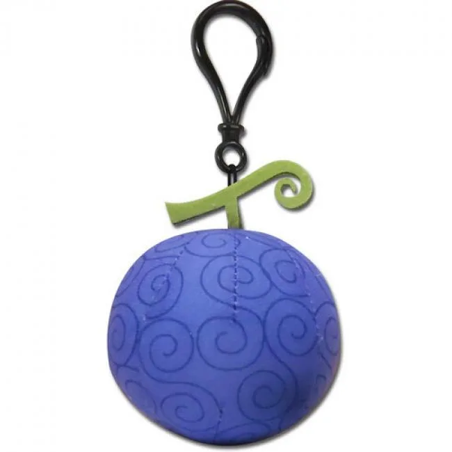Great Eastern Entertainment Great Eastern Entertainment 444126 One Piece Gum Gum Fruit 2.5 Inch Plush Keychain — product photo