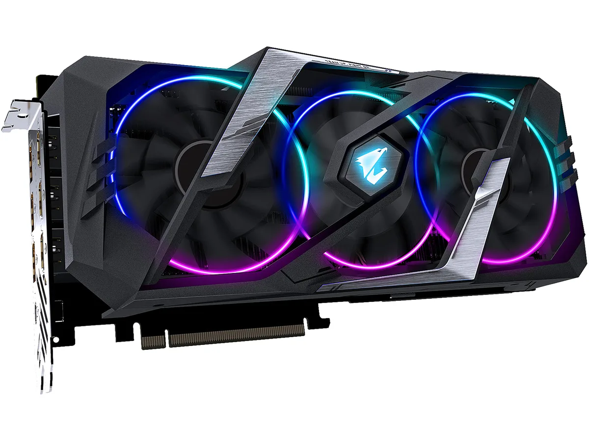 GIGABYTE GIGABYTE GV-N206SAORUS-8GC GeForce RTX 2060 Super 8GB graphics card — product photo