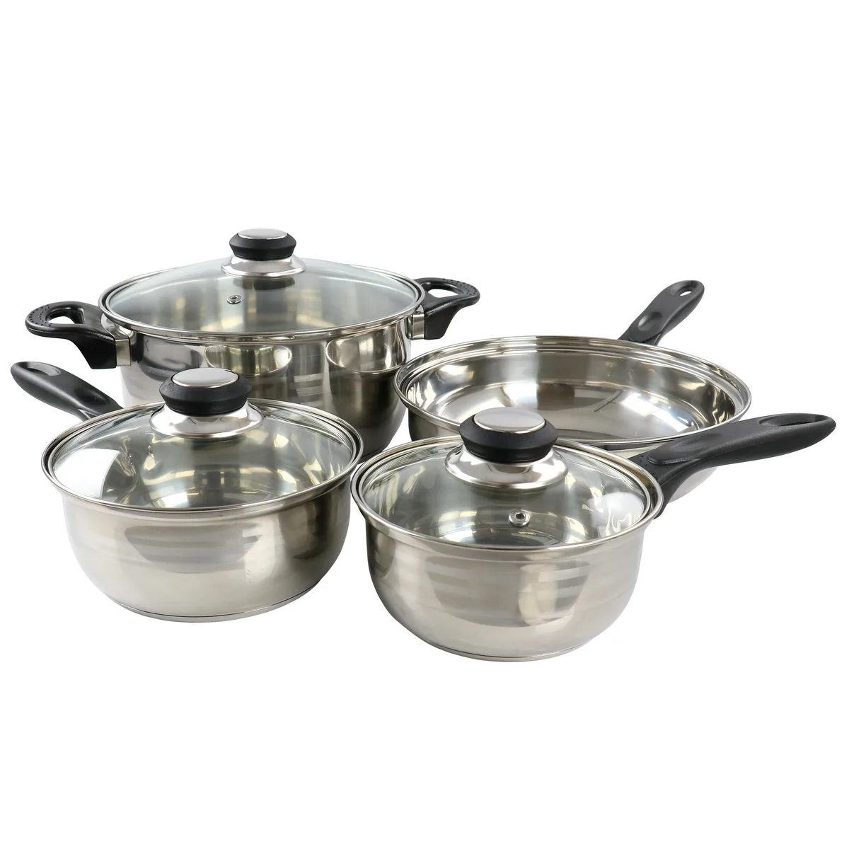 Gibson Home Gibson Home 510117339M 7-Piece Two Tone Stainless Steel Cookware — product photo