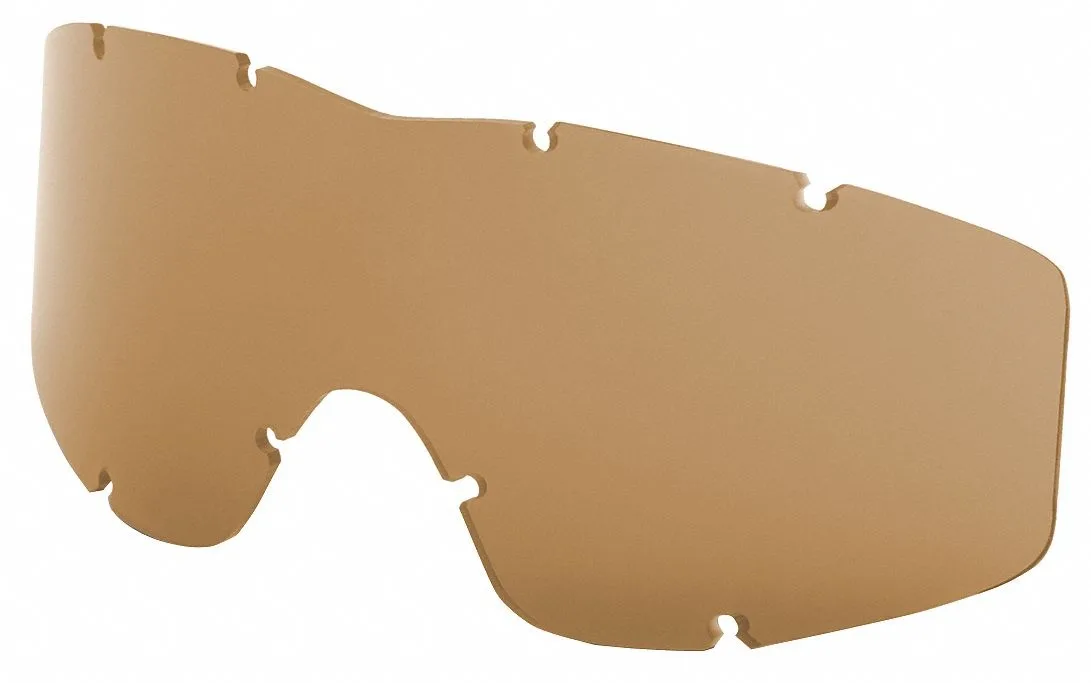 Clear replacement lens for Striketeam goggles, polycarbonate with scratch-resistant coating