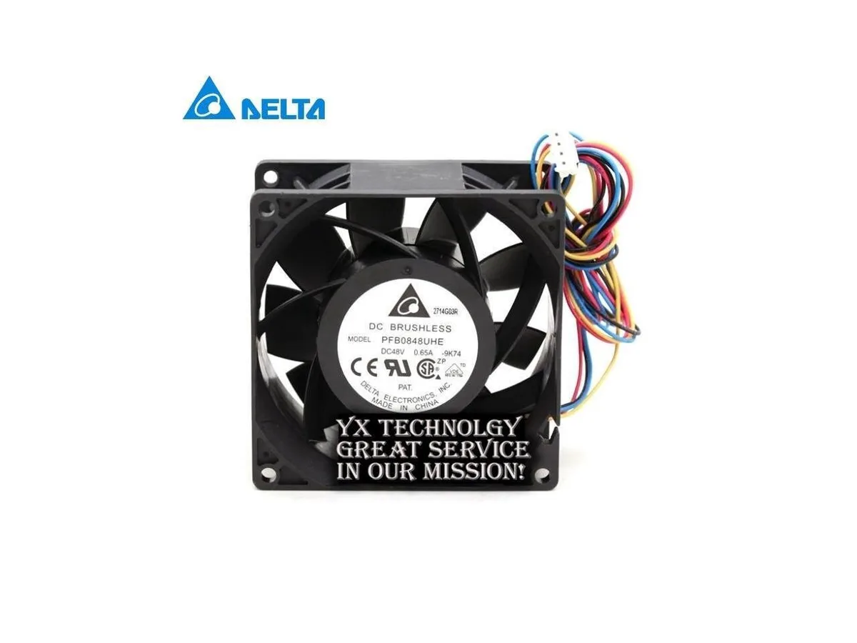Fans Fans PFB0848UHE 8038 48V .65A PWM 80x80x38mm case fan — product photo