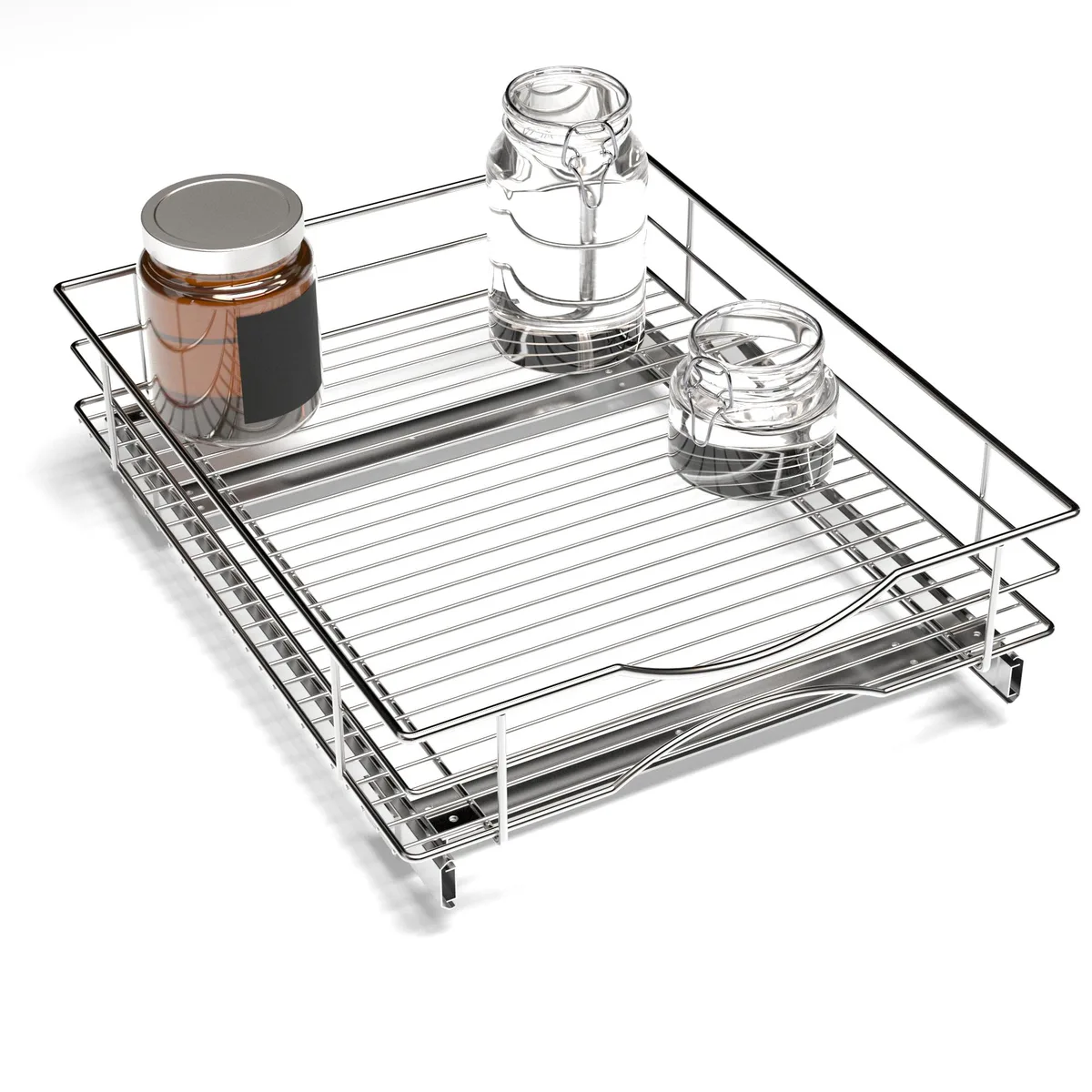 Home Zone Living Home Zone Living Pull-Out Cabinet Organizer 17" W x 21" D — product photo