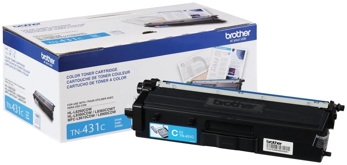 Brother Brother TN431C Cyan Toner Cartridge 1800 Pages — product photo