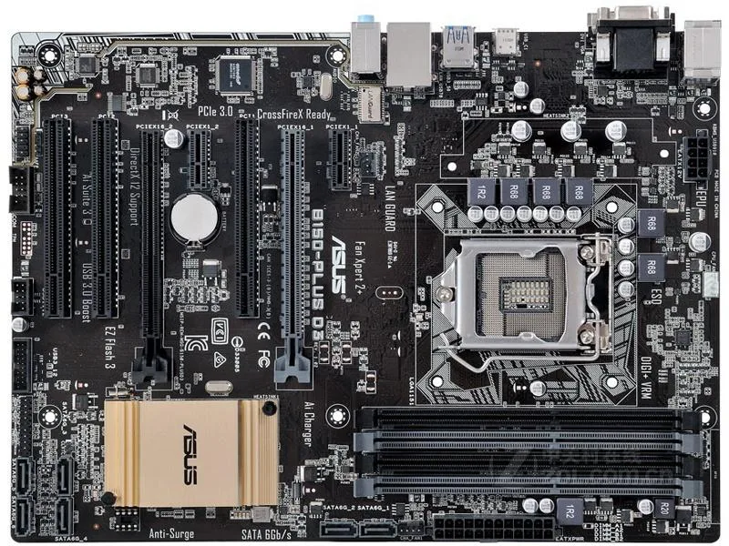 ASUS ASUS B150-PLUS D3 Intel B150 DDR3 64GB ATX Motherboard — product photo