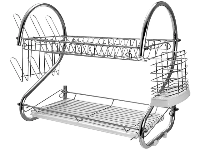 MegaChef MegaChef DR-116 16" Two-Shelf Dish Rack — product photo