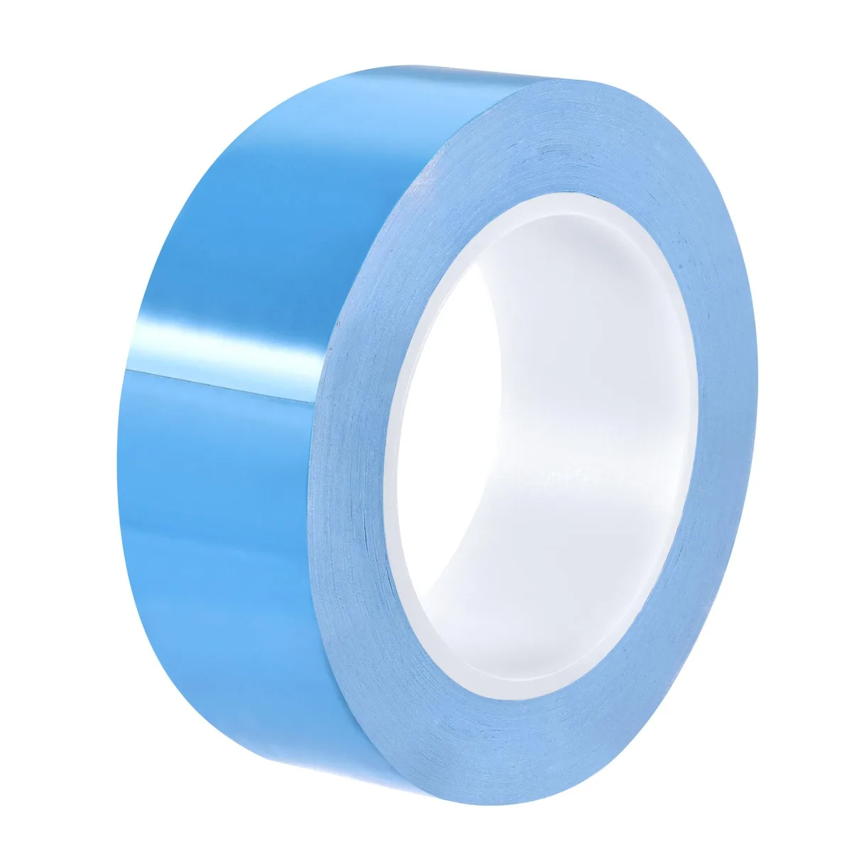 Roll of white thermal adhesive tape, forty millimetres wide, twenty-five metres long, point-two millimetres thick