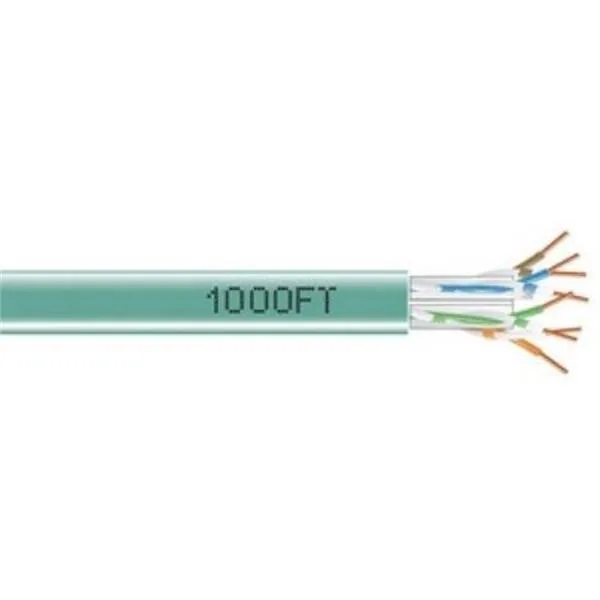 Black Box Corporation Black Box Corporation EYN878A-PB-1000 network ethernet cable Cat 6 1000 ft Green — product photo