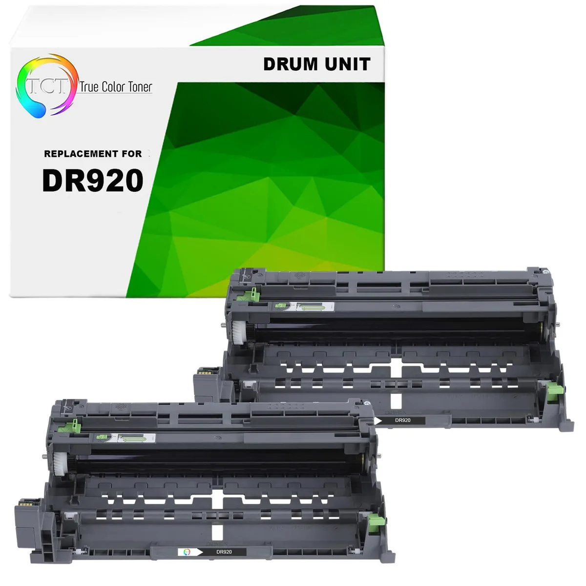 True Color Toner True Color Toner DR920 Drum Unit 2 Pack Black 45000 Pages — product photo