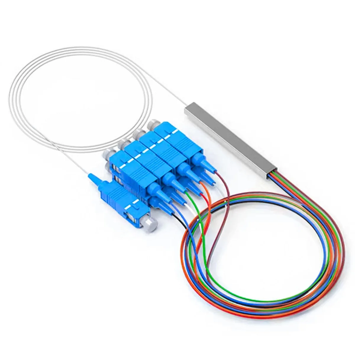 Vszerda Vszerda SC UPC 1X8 PLC Singlemode Splitter 0.9mm G657A1 1260/1650nm 1M/3.3FT — product photo