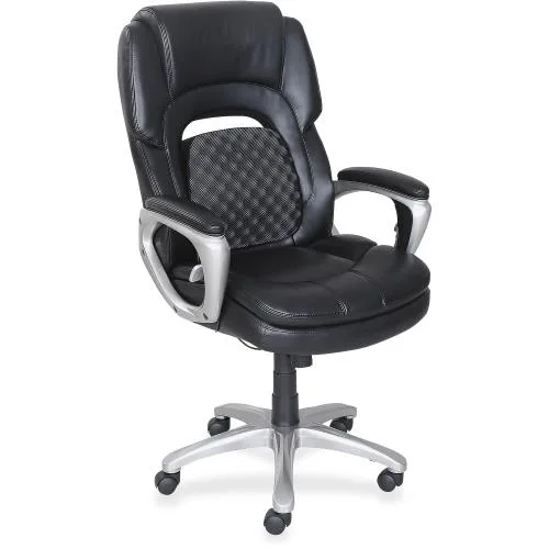 Lorell Lorell 47422 Accucel Executive Chair bonded leather 275 lb — product photo