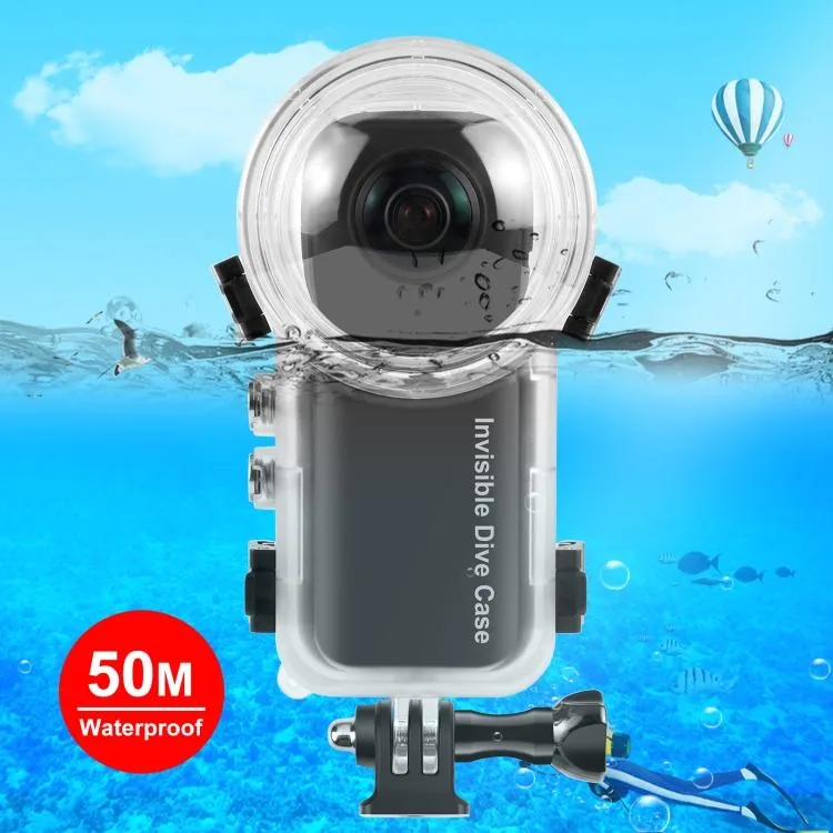 eForChina eForChina Invisible Dive Case 50m Waterproof Transparent — product photo