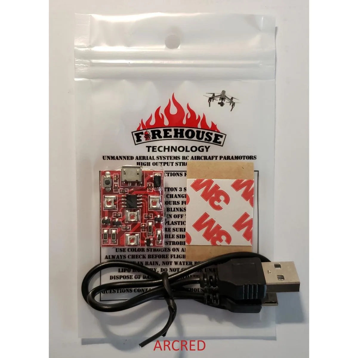 Firehouse Technology Firehouse Technology ARC Red Strobe drone accessory — product photo