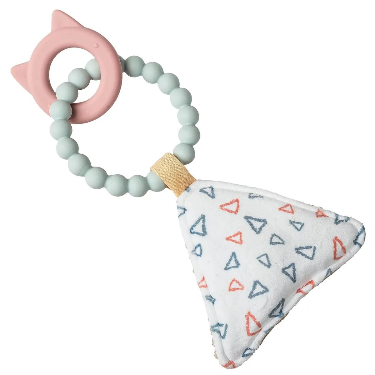 Mary Meyer Stuffed Toys Mary Meyer Stuffed Toys Simply Silicone Teether Kitty 9-Inches Pink — product photo
