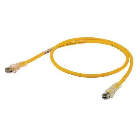 Hubbell Incorporated Hubbell Incorporated HC6Y05 Cat 6 Ethernet Cable Yellow 5 ft — product photo