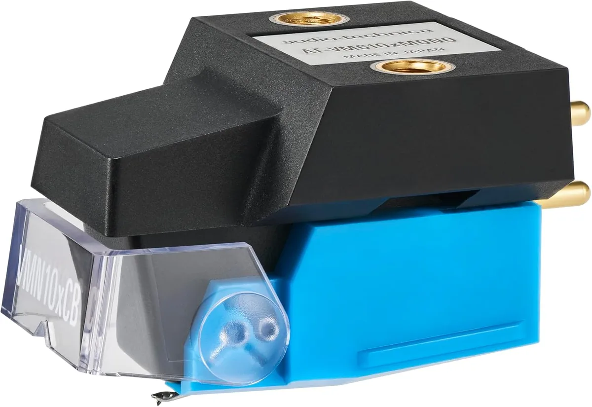 Audio-Technica Audio-Technica AT-VM610XMONO Mono Cartridge 0.6 mil Conical Bonded Stylus — product photo