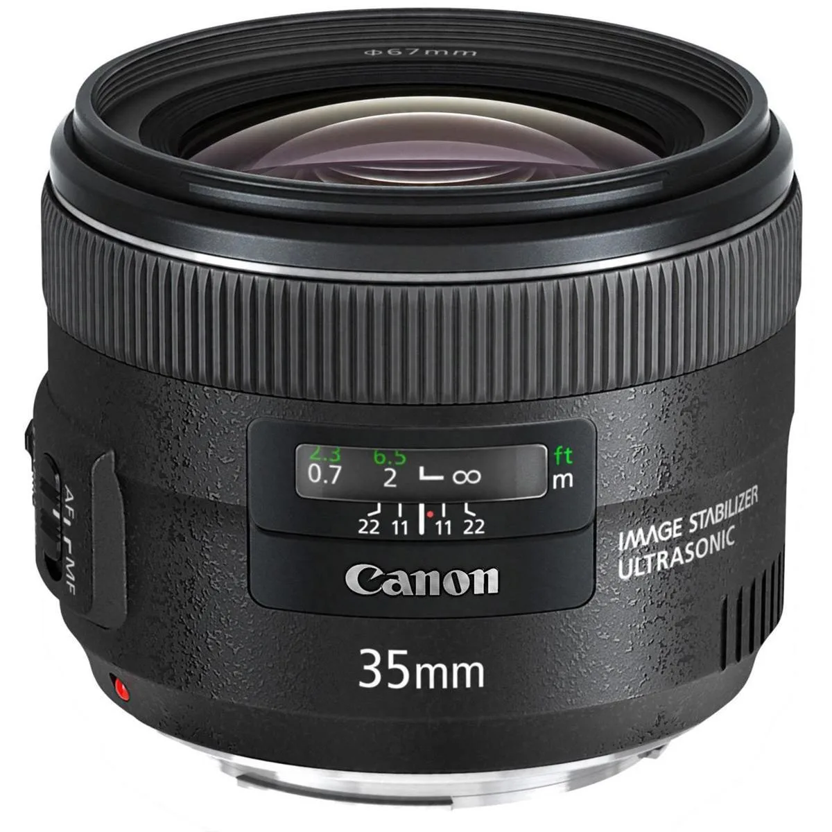 Canon Canon 5178B002 EF 35mm f/2 IS USM camera lens — product photo
