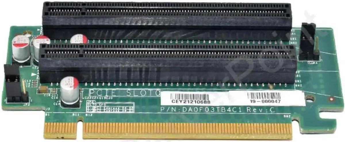 SMUGDESK SMUGDESK DA0F03TB4C1 DualSlot PCIe x16 Riser 2U — product photo