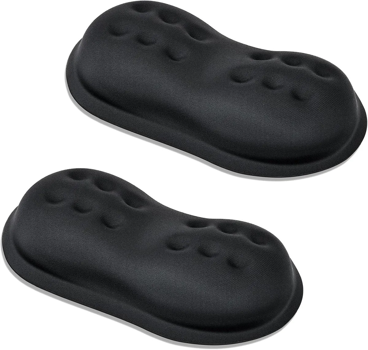 Kenuco Kenuco 2 Pack Mouse Wrist Rest Memory Foam Black — product photo