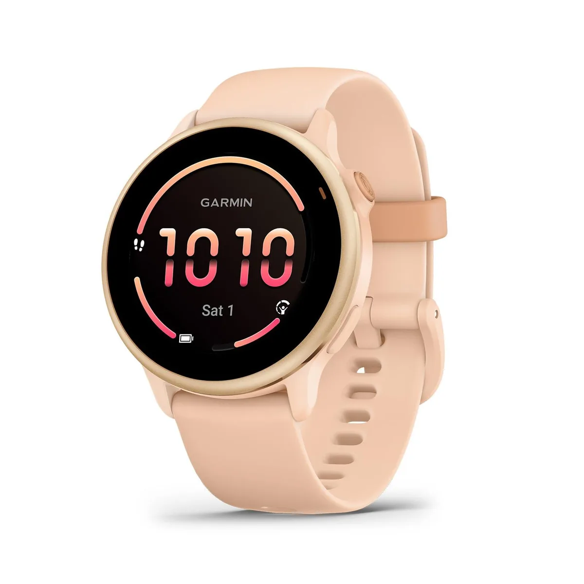 Garmin Garmin vívoactive 6 Smartwatch Metallic Pink Dawn 1.3" AMOLED 11-Day Battery — product photo