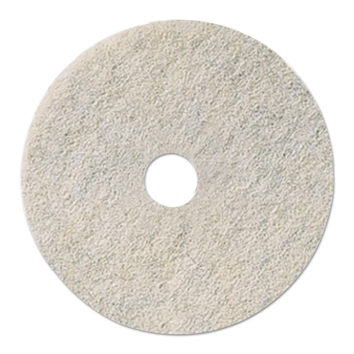Boardwalk Boardwalk BWK4017NAT 17" Natural Hair Floor Pads 5/Carton indoor maintenance — product photo