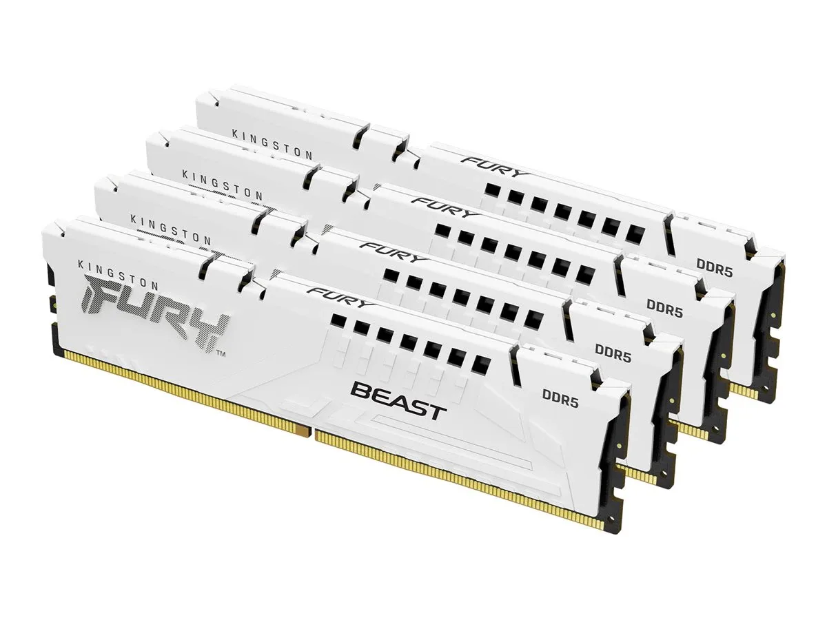 Kingston Technology Corp. Kingston Technology Corp. KF552C40BWK4-128 128GB (4 x 32GB) DDR5 5200 CL40 desktop RAM — product photo