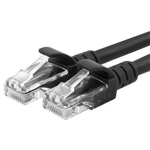Monoprice Inc. Monoprice Inc. CAT6 Network Ethernet Cable 25 FT 7.6 M Black 24AWG 550MHz — product photo