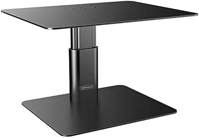 TAURKENAM TAURKENAM Monitor Stand Riser Adjustable Height Black office equipment — product photo