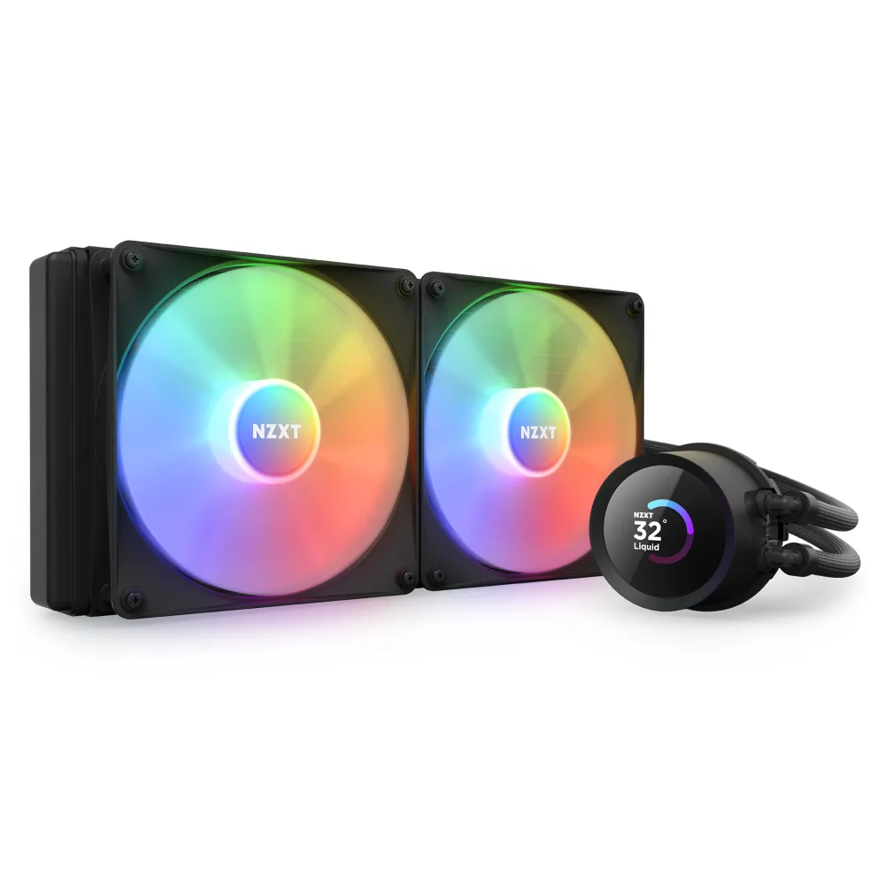 NZXT NZXT RL-KR280-B1 Kraken RGB 280 liquid cooler — fotografie produktu