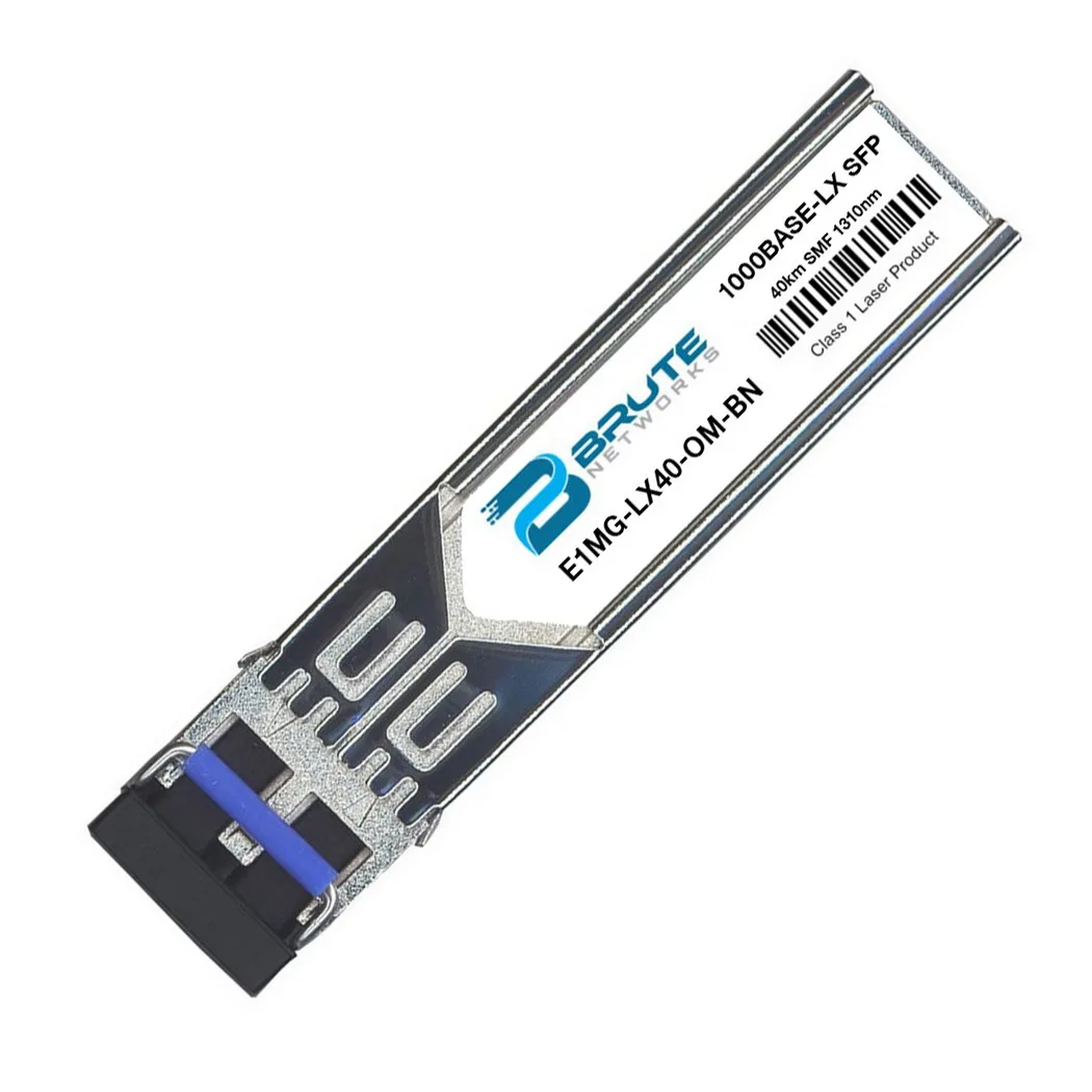 Brute Networks Brute Networks E1MG-LX40-OM 1000BASE-LX 40km 1310nm SFP transceiver — product photo
