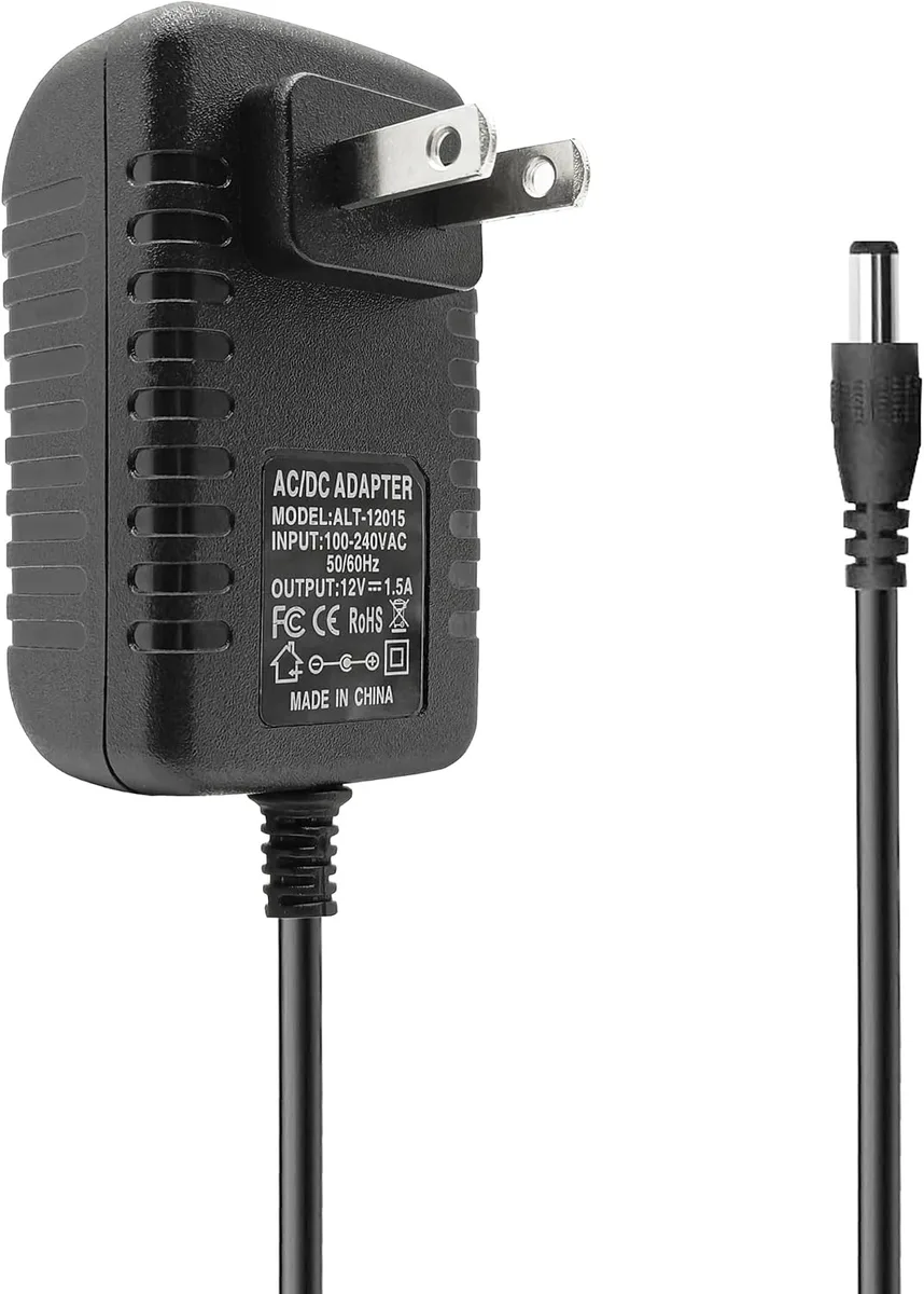 BASEUS BASEUS 12V 1.5A AC Adapter 5.5 x 2.5mm Plug — product photo