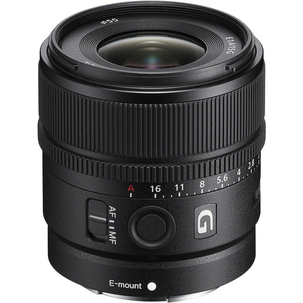 Sony Sony E 15mm f/1.4 G APS-C Lens (SEL15F14G) — product photo