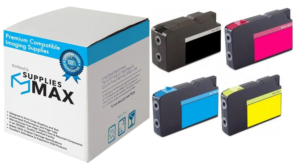 SuppliesMax SuppliesMax Lexmark 14L0174/14L0269 High Yield Inkjet Combo Pack (BK/C/M/Y) 2500 Pages — product photo
