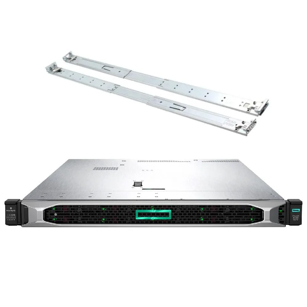 HPE HPE ProLiant DL360 Gen10 1U rack server dual Xeon 6148 2.40 GHz 512GB 61.44TB — product photo