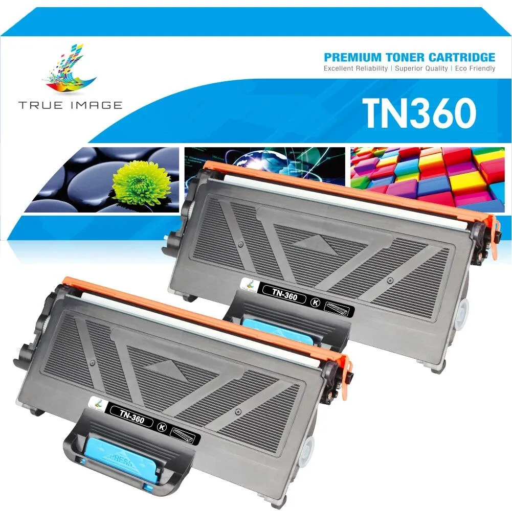 True Image True Image TN360 TN330 High Yield Black Toner Cartridge 2 Pack — product photo