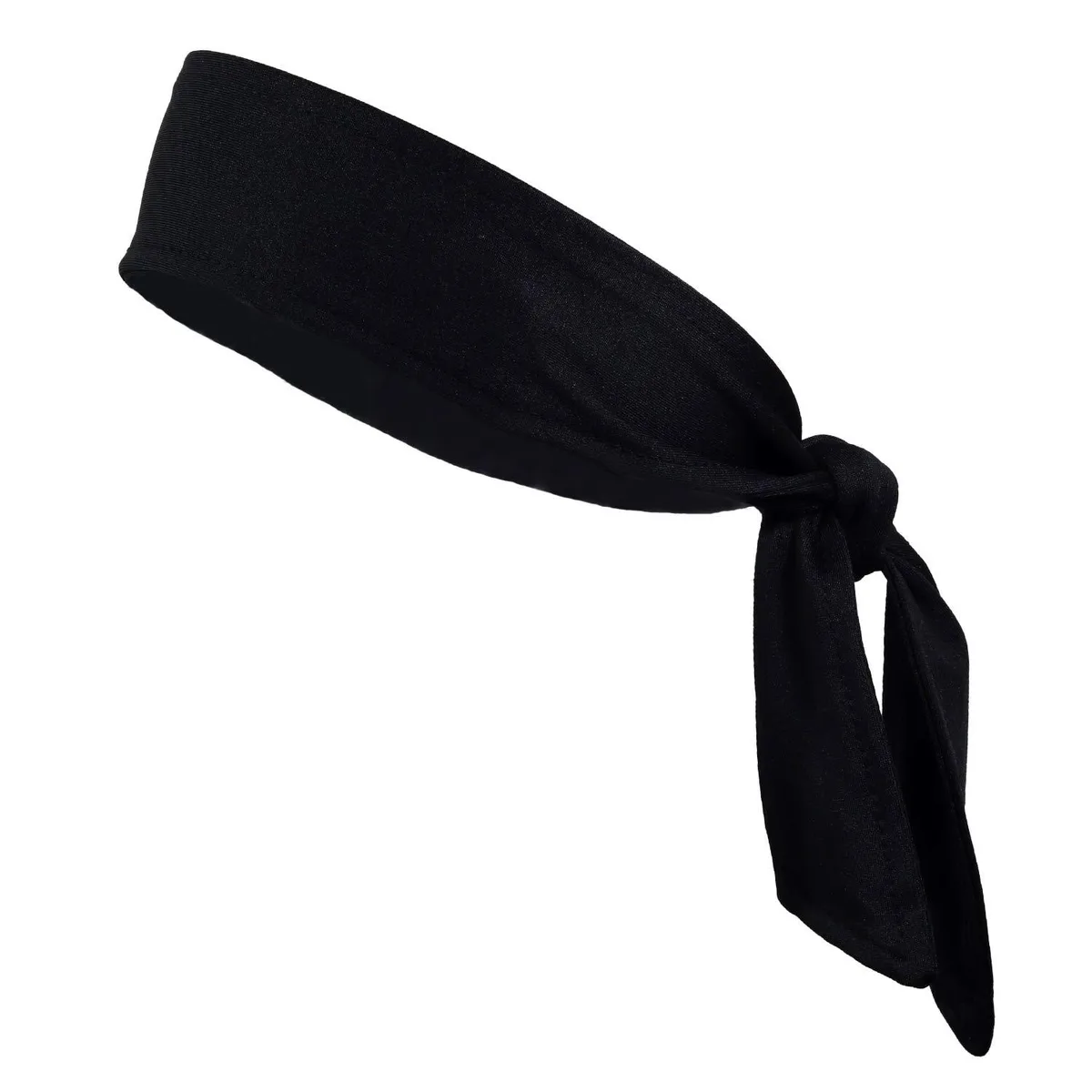 Kenz Laurenz HB-TIE-BACK-UPK-12 12-Pack Tie Headband Black — product photo