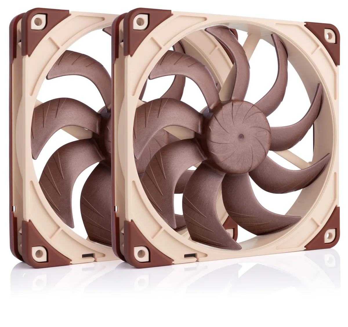 Noctua Noctua NF-A14x25 G2 PWM Sx2-PP Dual Fan Set Brown — product photo