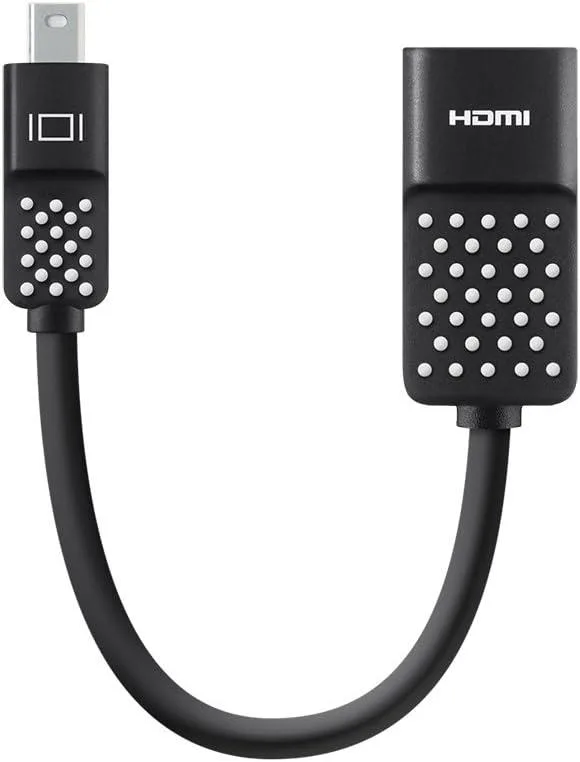 FLEANE FLEANE Mini DisplayPort to HDMI Adapter Black — product photo