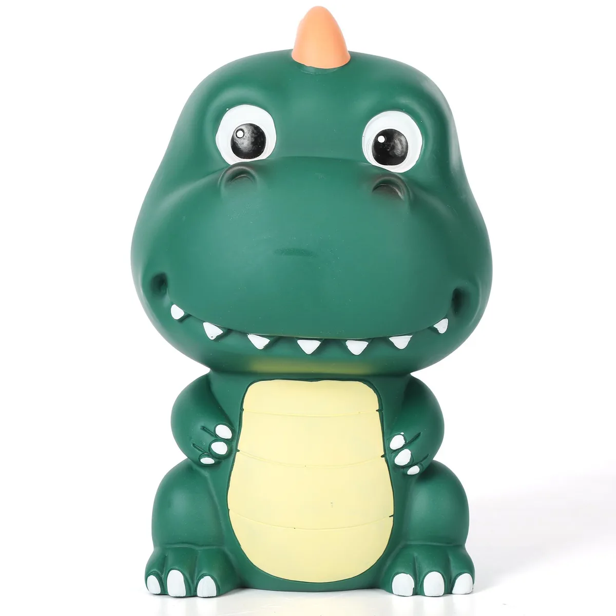 H&W Tyrannosaurus Rex Piggy Bank Deep Green WK027D17 — product photo