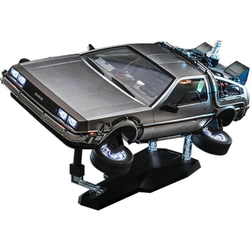 Hot Toys Hot Toys MMS636 Back to the Future II DeLorean Time Machine action figure — product photo